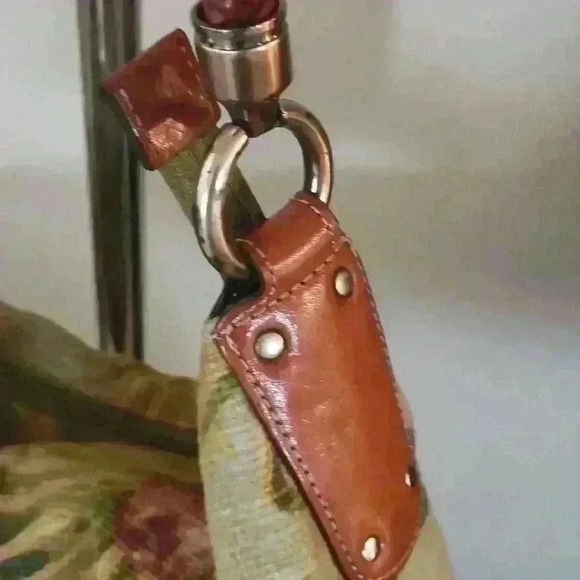 Fossil 1954 Women's Tapestry Floral Bag Braided Handle - Picture 7 of 10